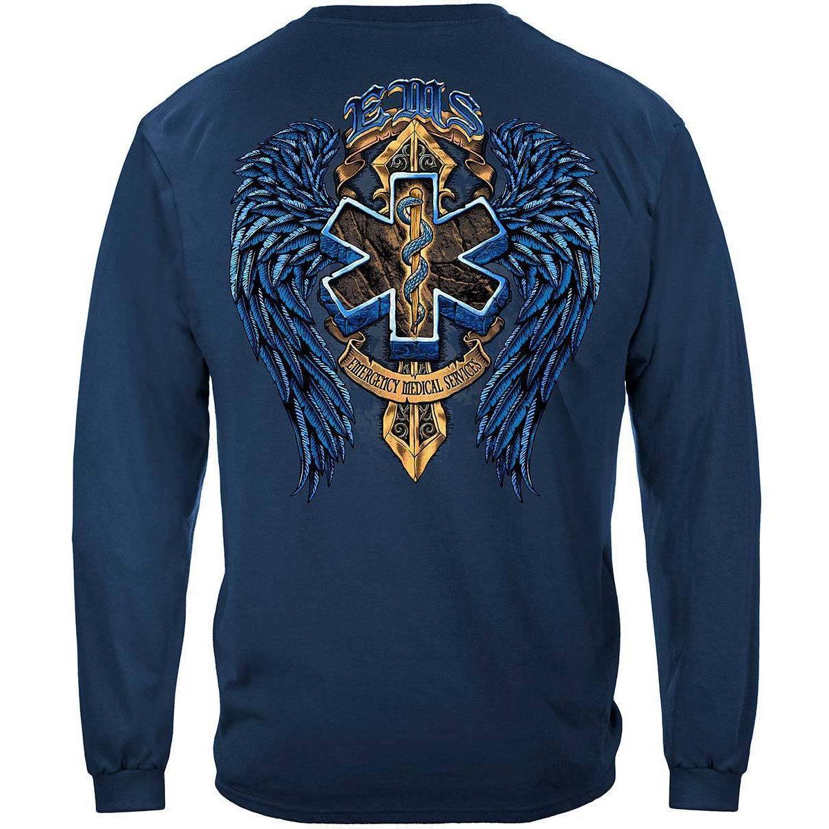 EMS Biker Wings Premium Long Sleeve - Military Republic