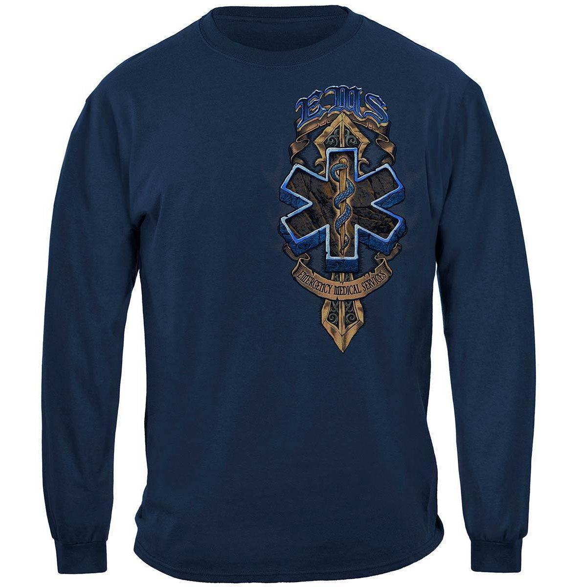 EMS Biker Wings Premium Long Sleeve - Military Republic