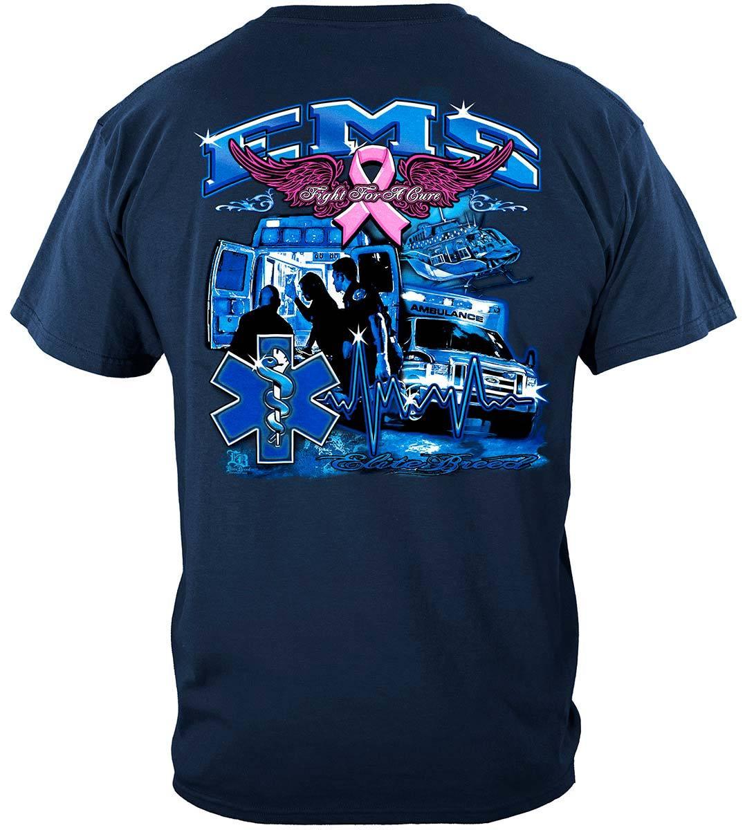 EMS Race for a Cure Cancer Awareness Hoodie - Military Republic