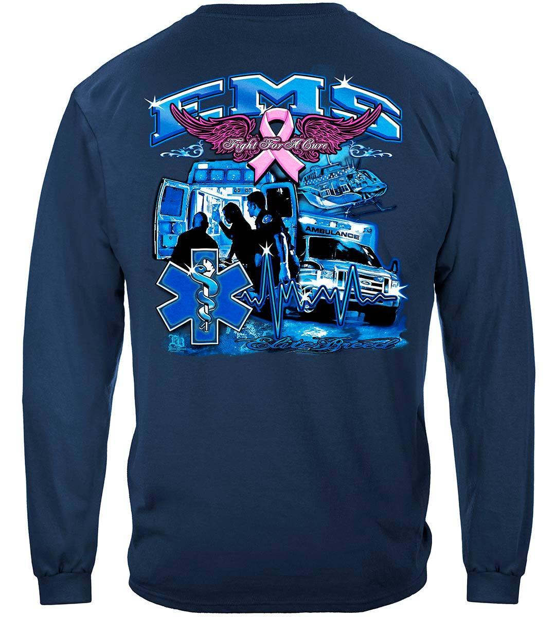 EMS Race for a Cure Cancer Awareness Hoodie - Military Republic