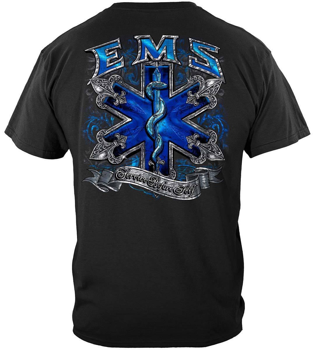 EMS Steel Silver Foil Hoodie - Military Republic