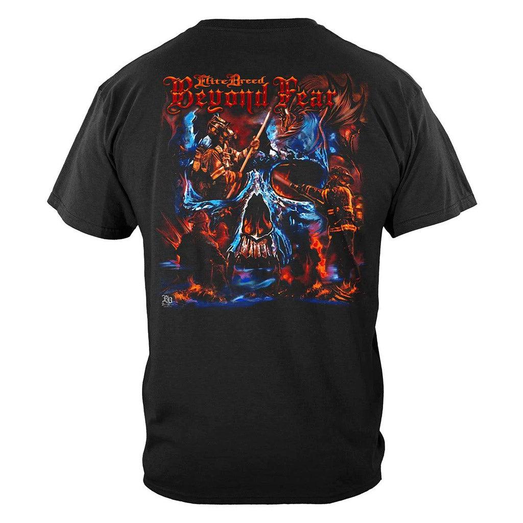 United States Elite Breed Beyond Fear Skull Premium Long Sleeve - Military Republic