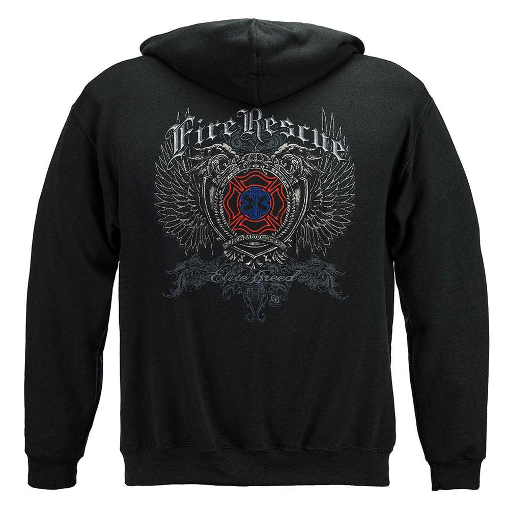 United States Elite Breed Fire Rescue Premium Hoodie - Military Republic
