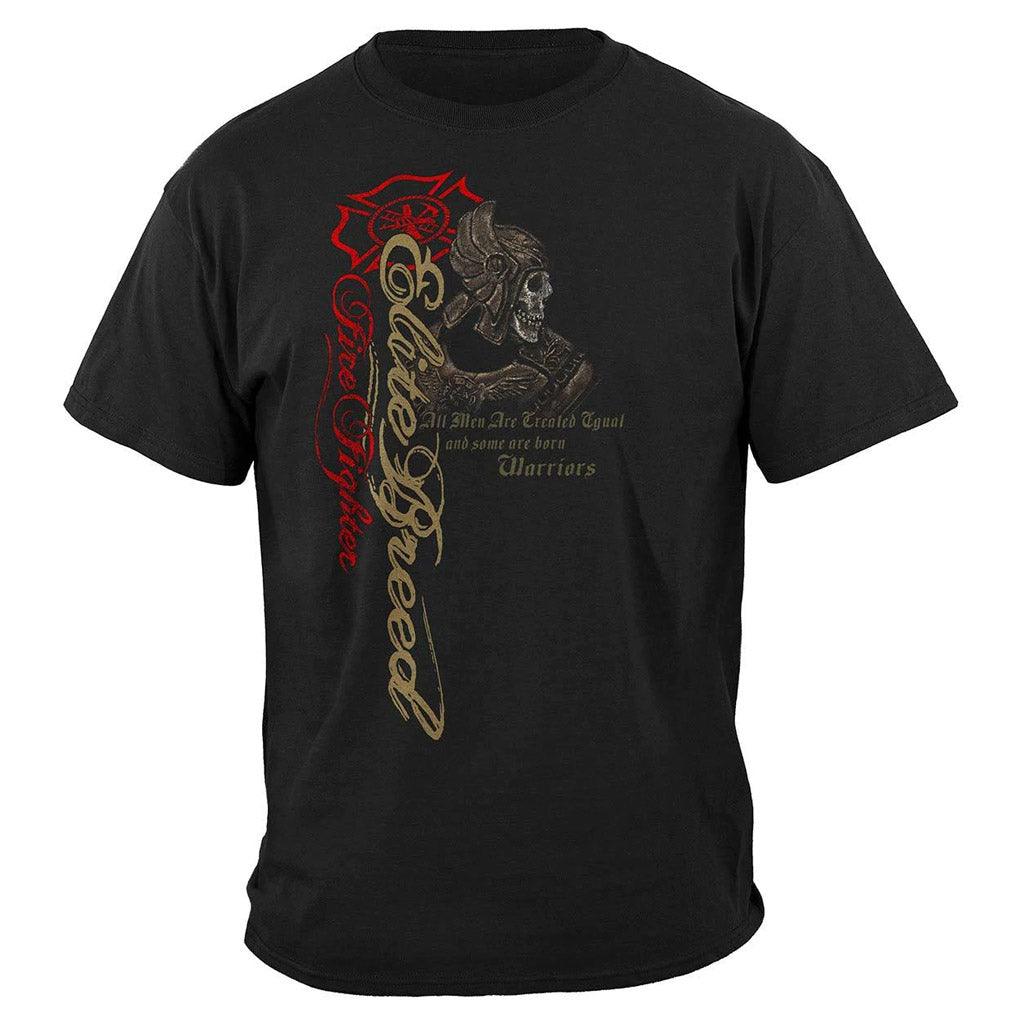 United States Elite Breed Firefighter Warrior Premium Long Sleeve - Military Republic