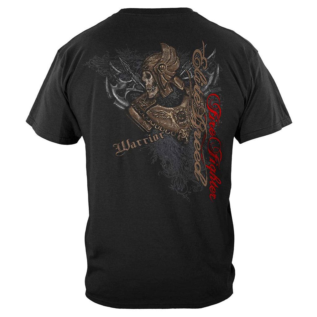 United States Elite Breed Firefighter Warrior Premium Long Sleeve - Military Republic