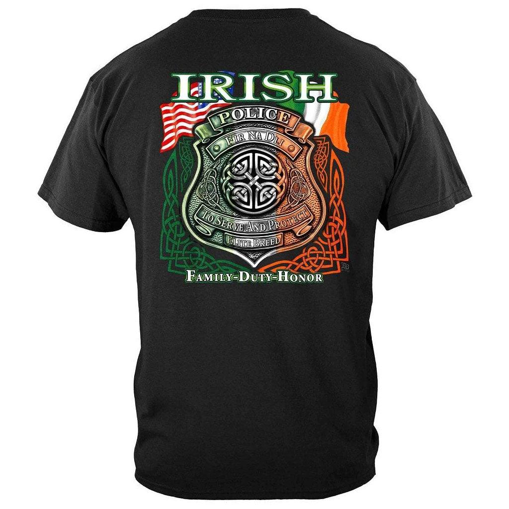 United States Elite Breed Irish American Police Premium Long Sleeve - Military Republic