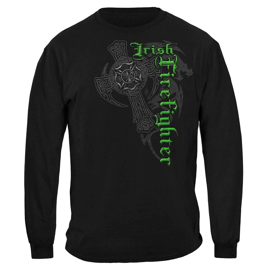 United States Elite Breed Irish Dragon Premium Long Sleeve - Military Republic