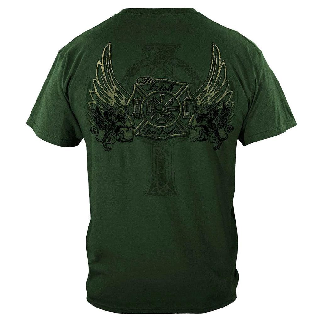 United States Elite Breed Irish Firefighter Premium Long Sleeve - Military Republic