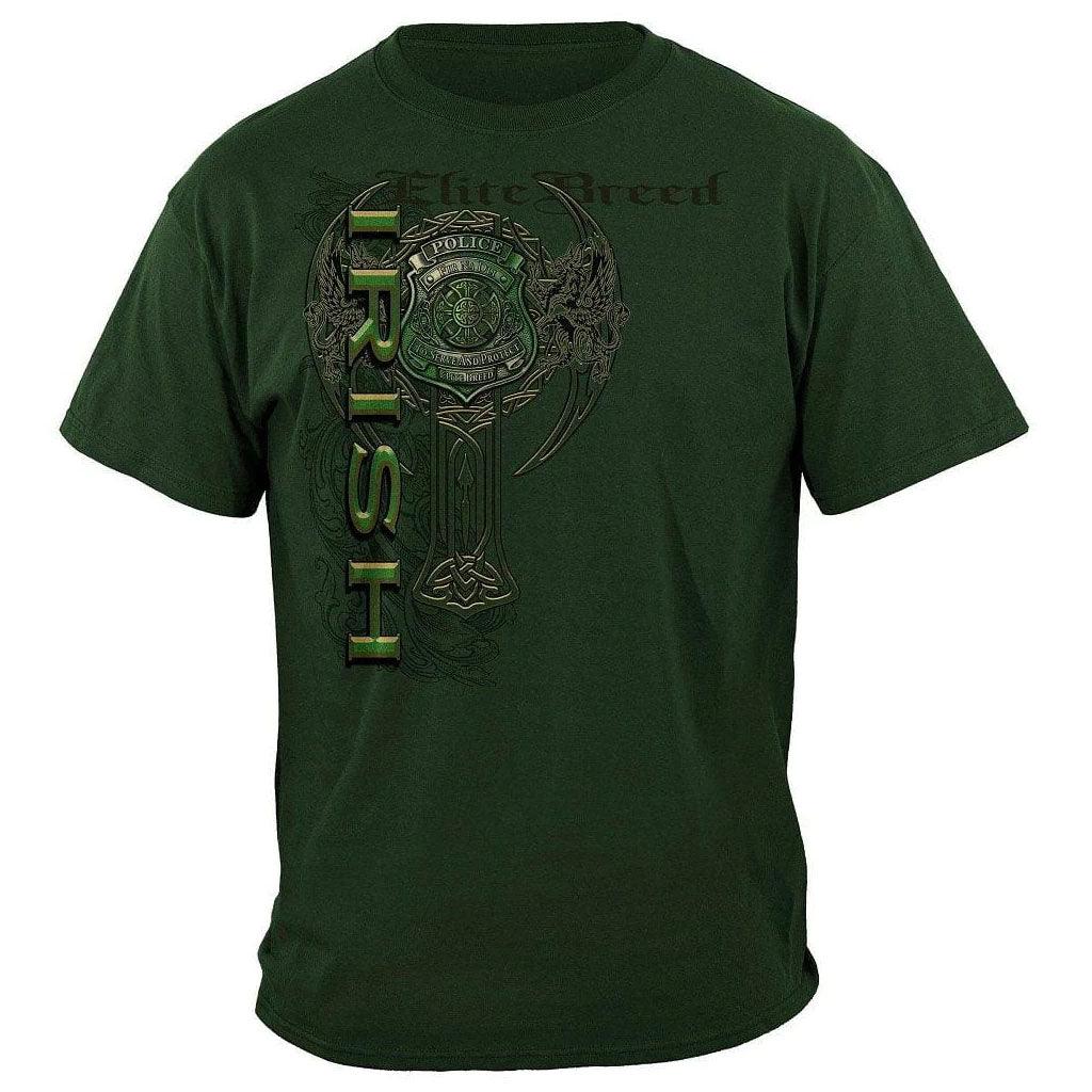 United States Elite Breed Irish Police FIR NA DLI Premium Long Sleeve - Military Republic