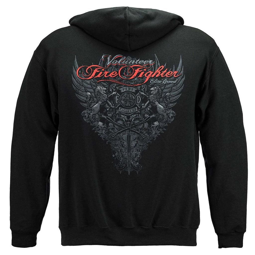 United States Elite Breed Volunteer Firefighter Premium Long Sleeve - Military Republic