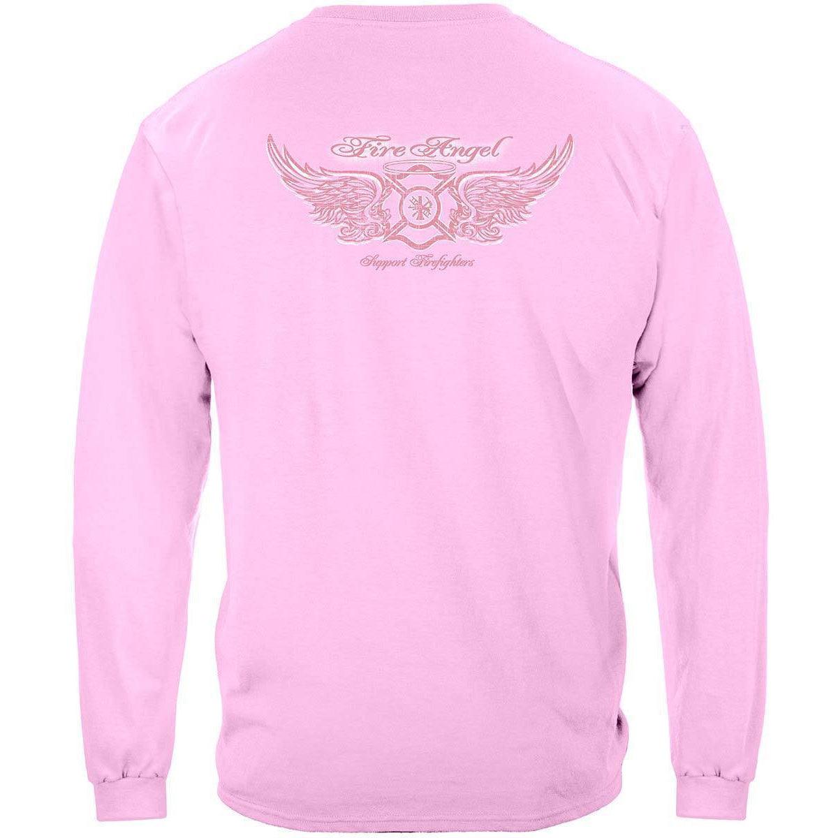 Fire Angel Pink Elite Breed Firefighters Long Sleeve - Military Republic
