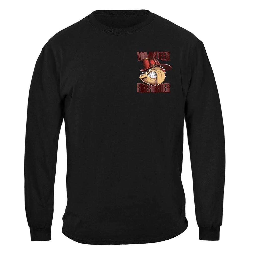 United States Fire Dog Volunteer Premium Long Sleeve - Military Republic