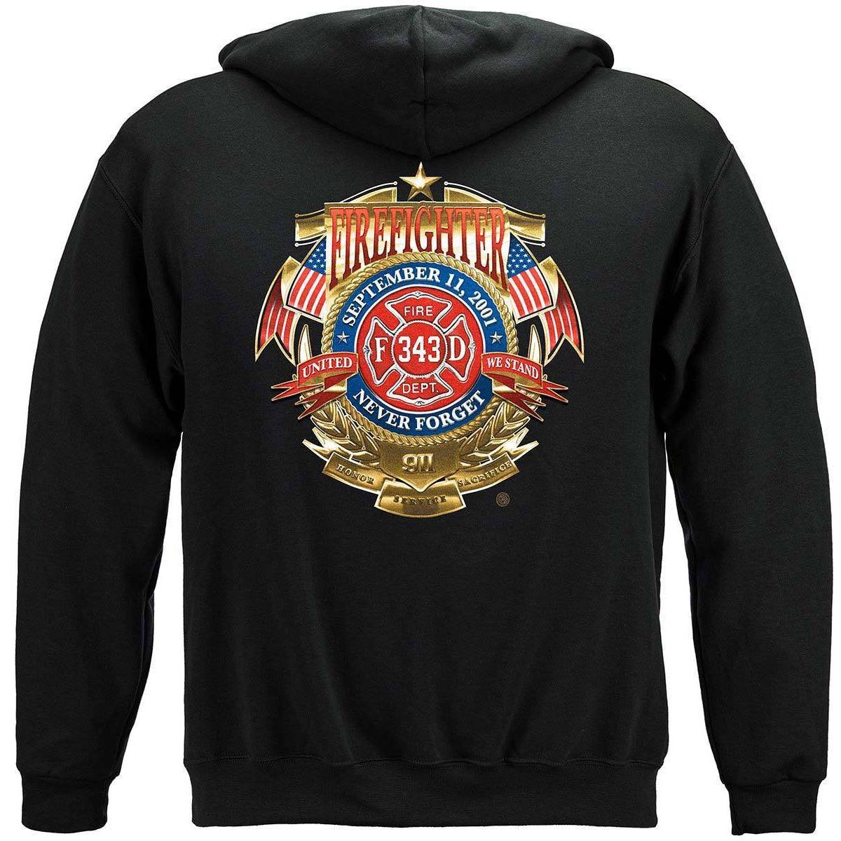 Firefighter Badge of Honor Long Sleeve - Military Republic