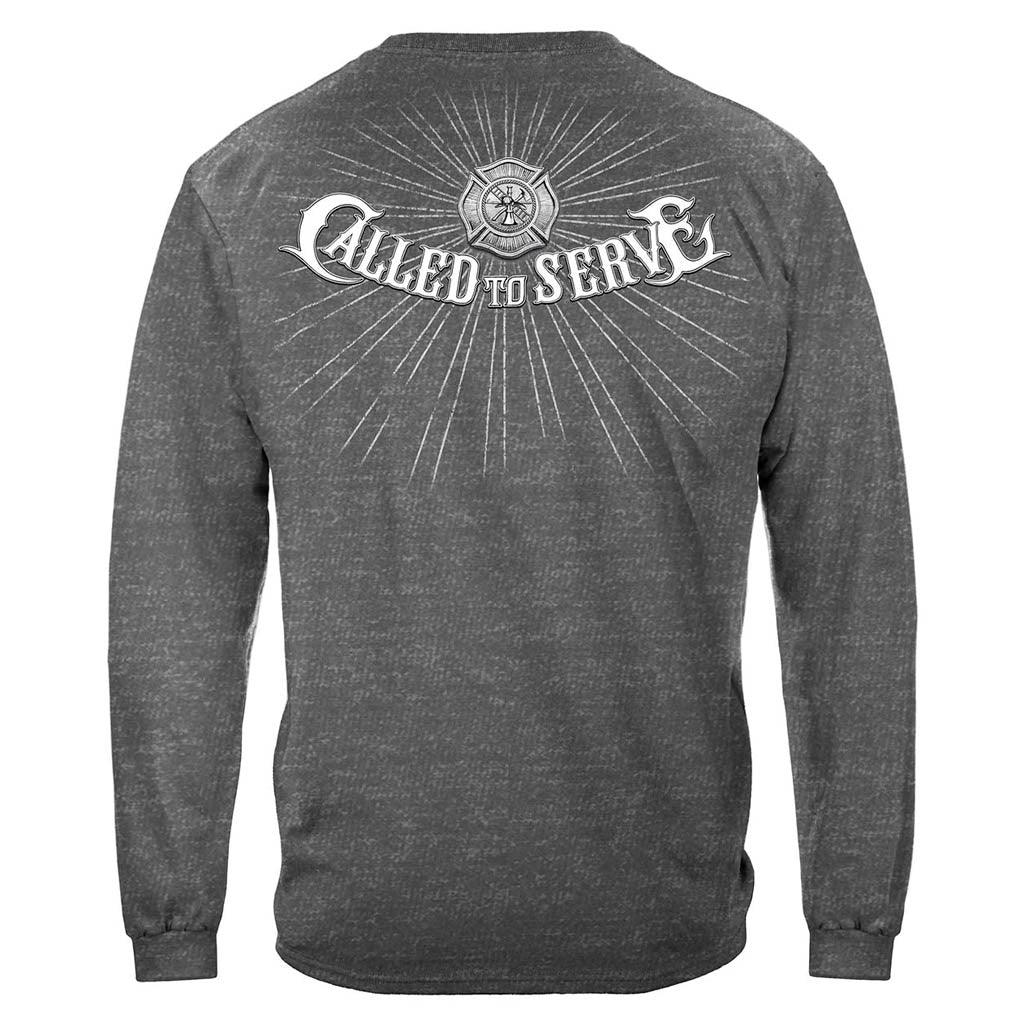 United States Firefighter Called To Serve Premium T-Shirt - Military Republic