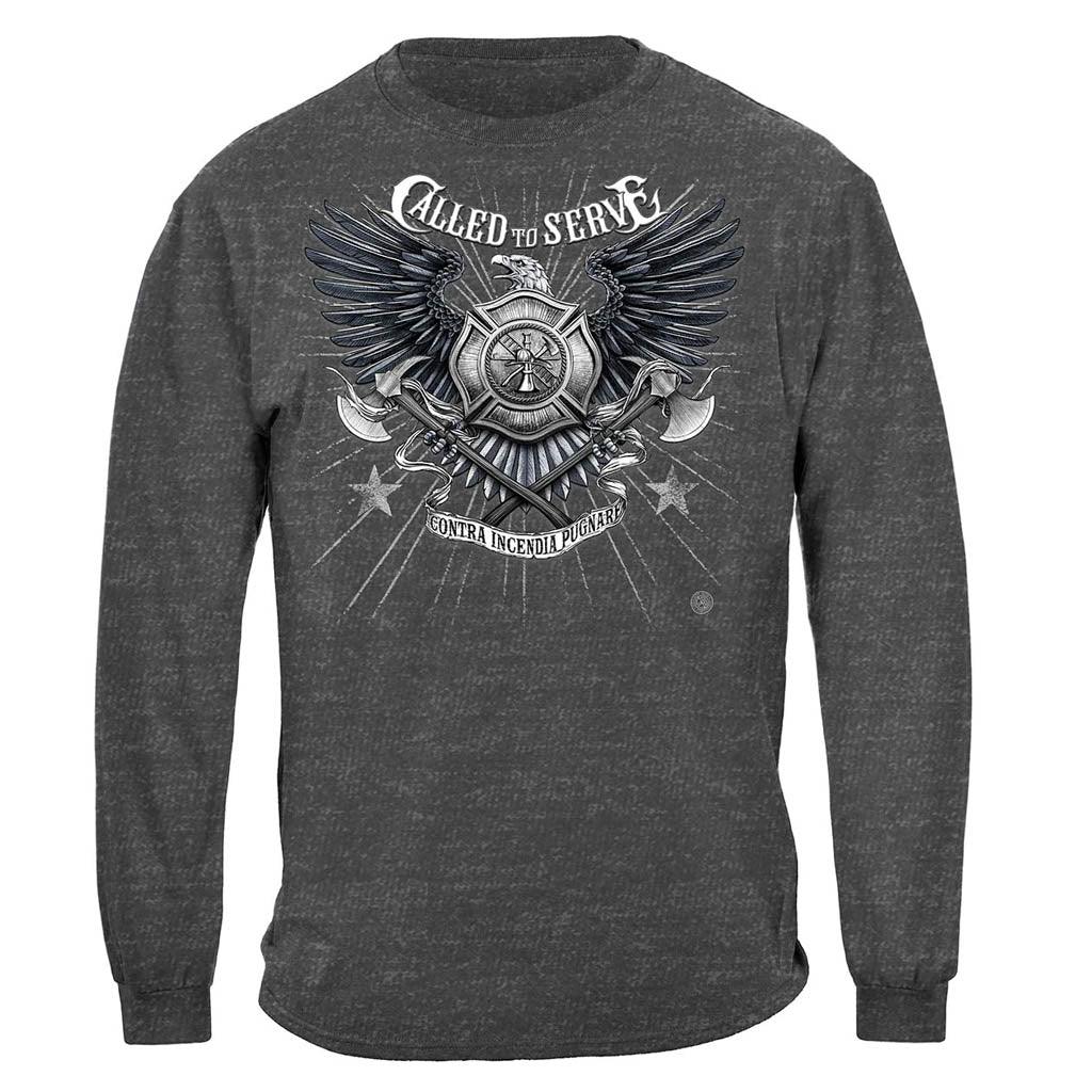 United States Firefighter Called To Serve Premium T-Shirt - Military Republic