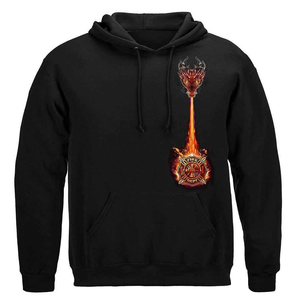 United States Firefighter City Dragon Premium T-Shirt - Military Republic