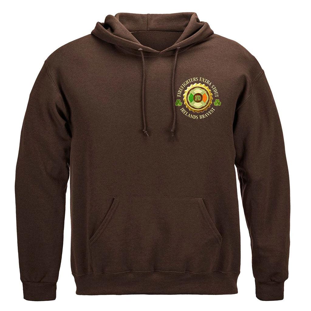 United States Firefighter DL Ireland's Irish Bravest Premium Long Sleeve - Military Republic
