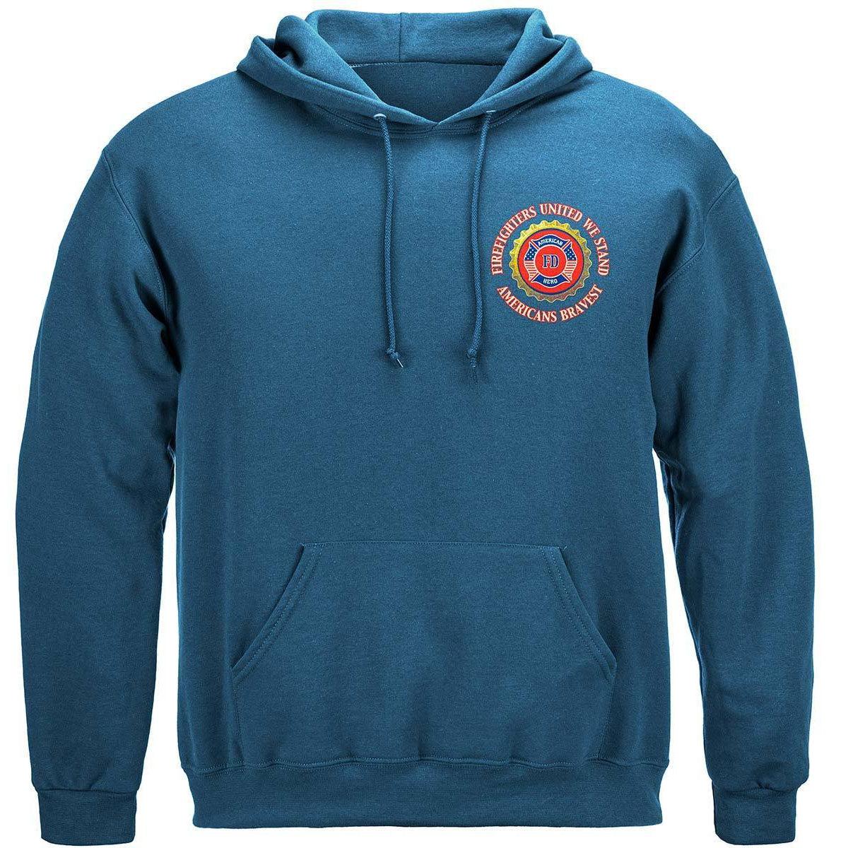 Firefighter Denim Fade T-Shirt - Military Republic