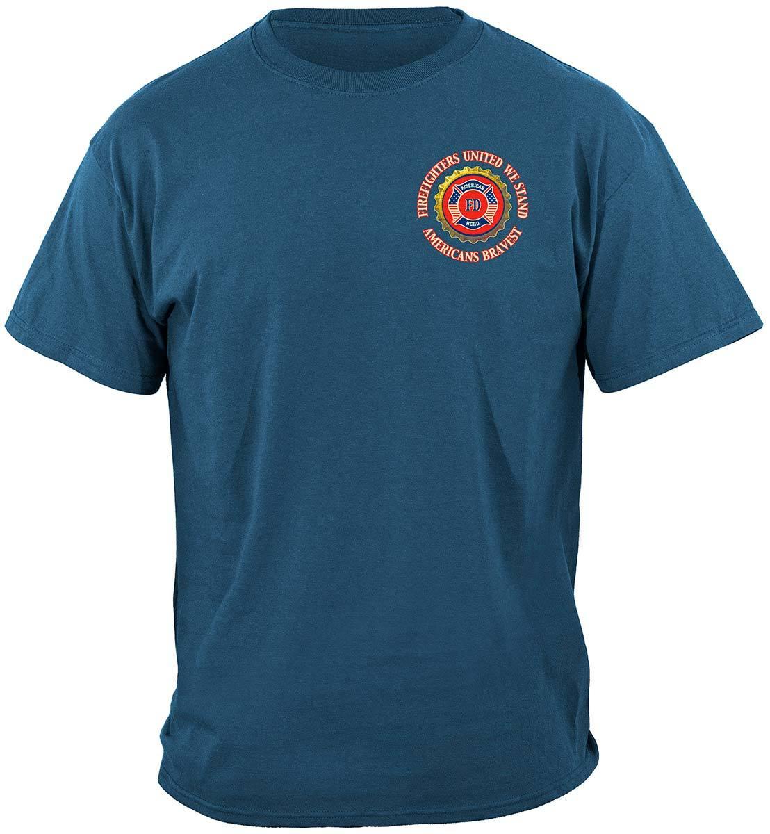 Firefighter Denim Fade Hoodie - Military Republic