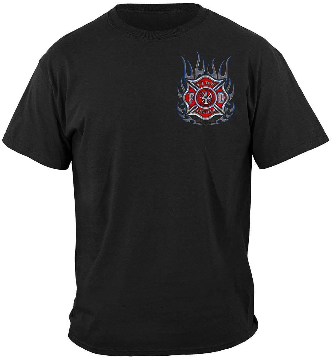Firefighter Eagle Sacrifice Beyond Hoodie - Military Republic