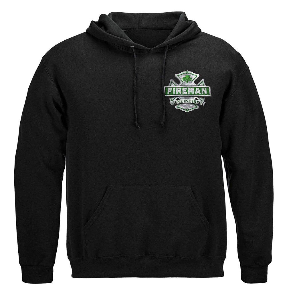 United States Firefighter Garda Irish Ireland's Irish Bravest Premium Long Sleeve - Military Republic