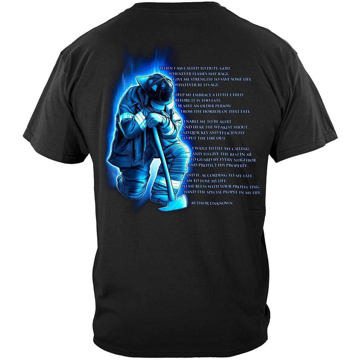 Firefighter Prayer Long Sleeve - Military Republic