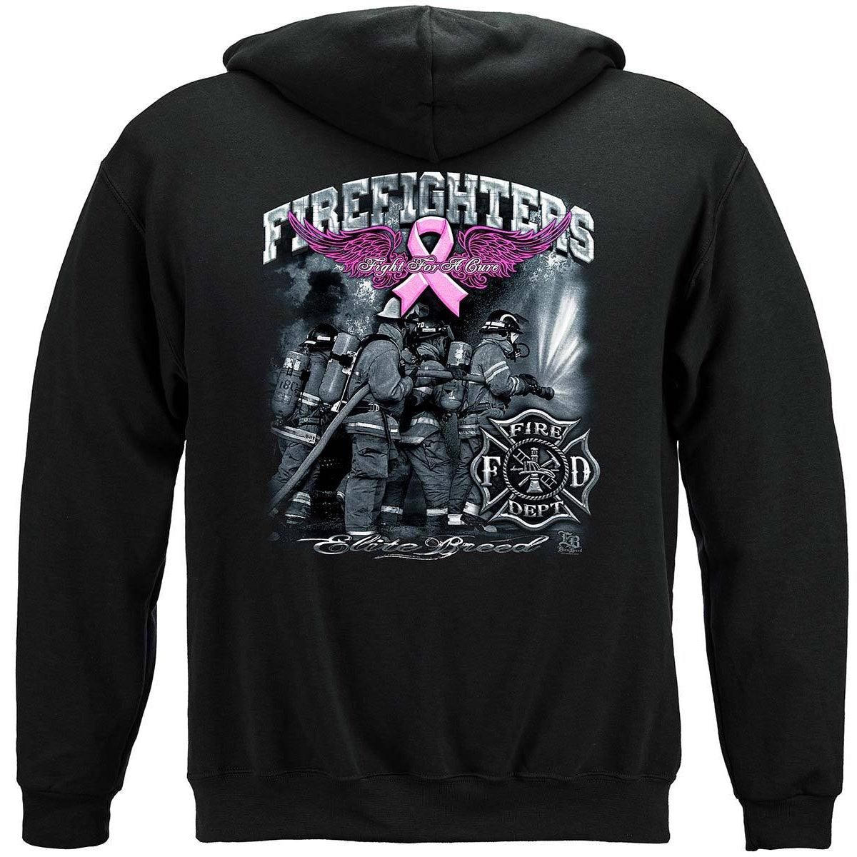 Firefighters Elite Breed Cure for Cancer T-Shirt - Military Republic