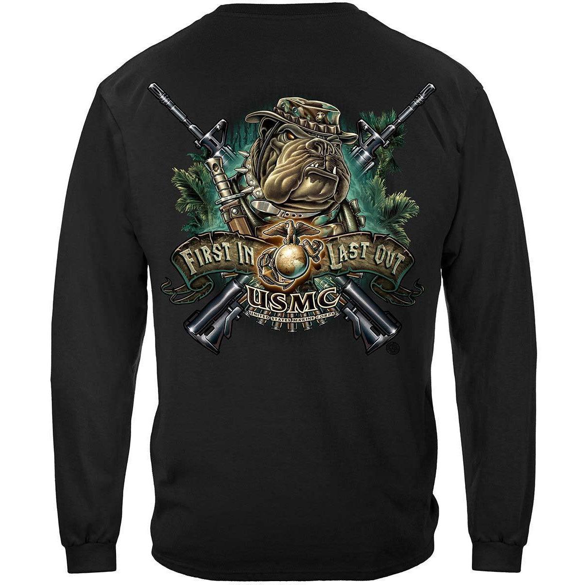 First In Last Out Premium T-Shirt - Military Republic
