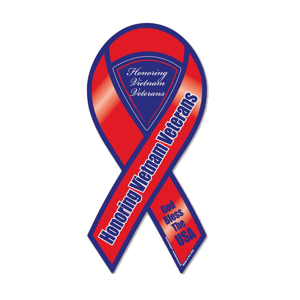 United States Veteran Honoring Vietnam Veterans 2 in 1 Magnet (3.88" x 8") - Military Republic