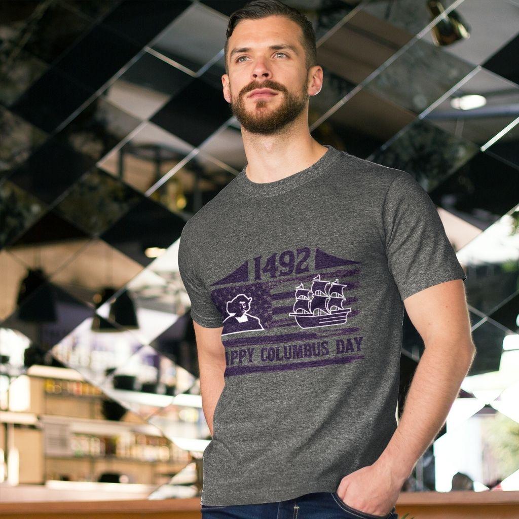 Happy Columbus Day T-shirt - Military Republic
