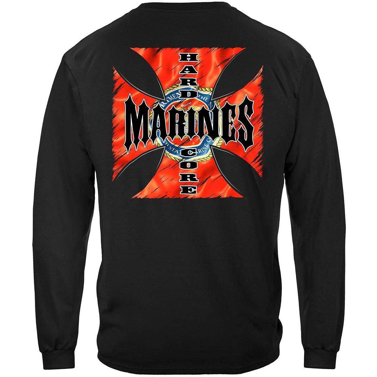 Hardcore Marines T-Shirt - Military Republic