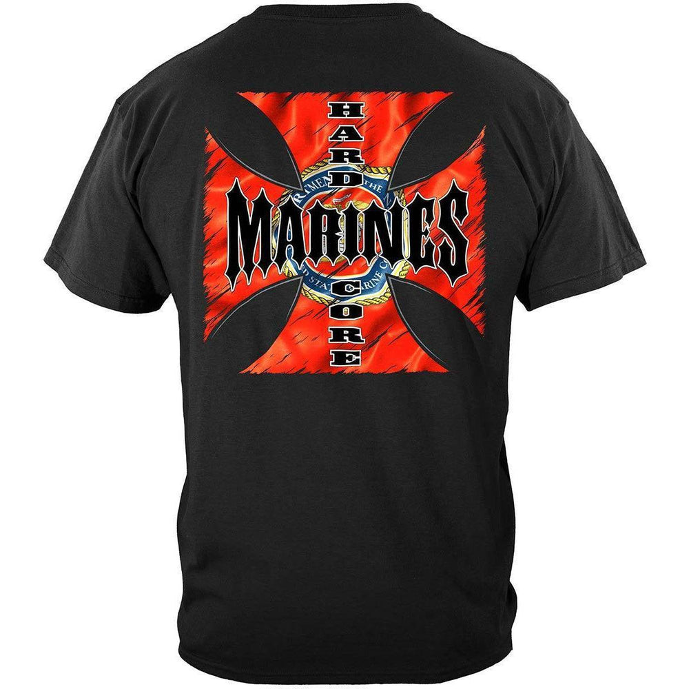 Hardcore Marines T-Shirt - Military Republic