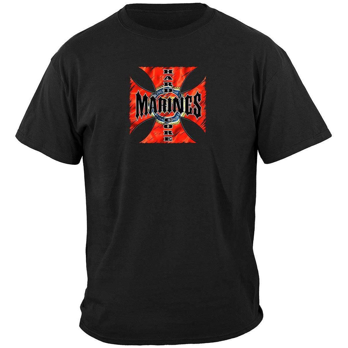 Hardcore Marines T-Shirt - Military Republic