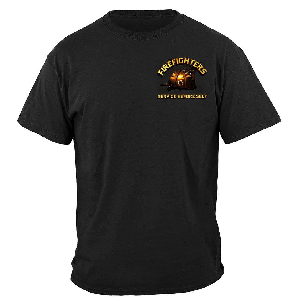 United States Elite Home Is Where You Hang Your Hat Firefighter Premium Long Sleeve - Military Republic