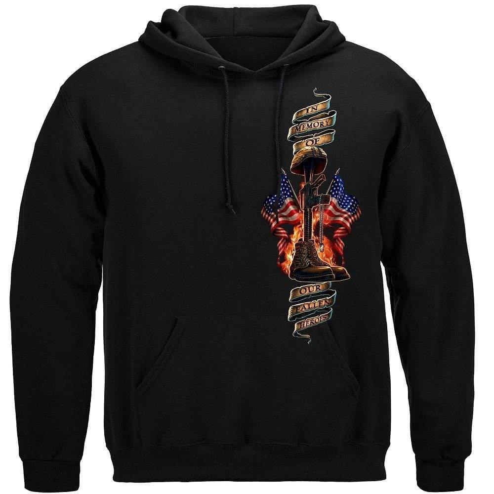 Home Of The Free Premium Hoodie - Military Republic