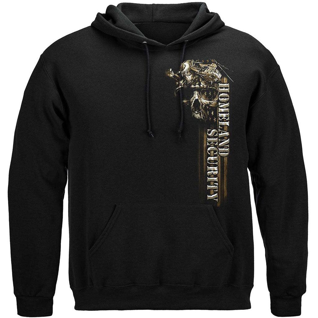 Homeland Security Land Air and Sea Premium Hoodie - Military Republic