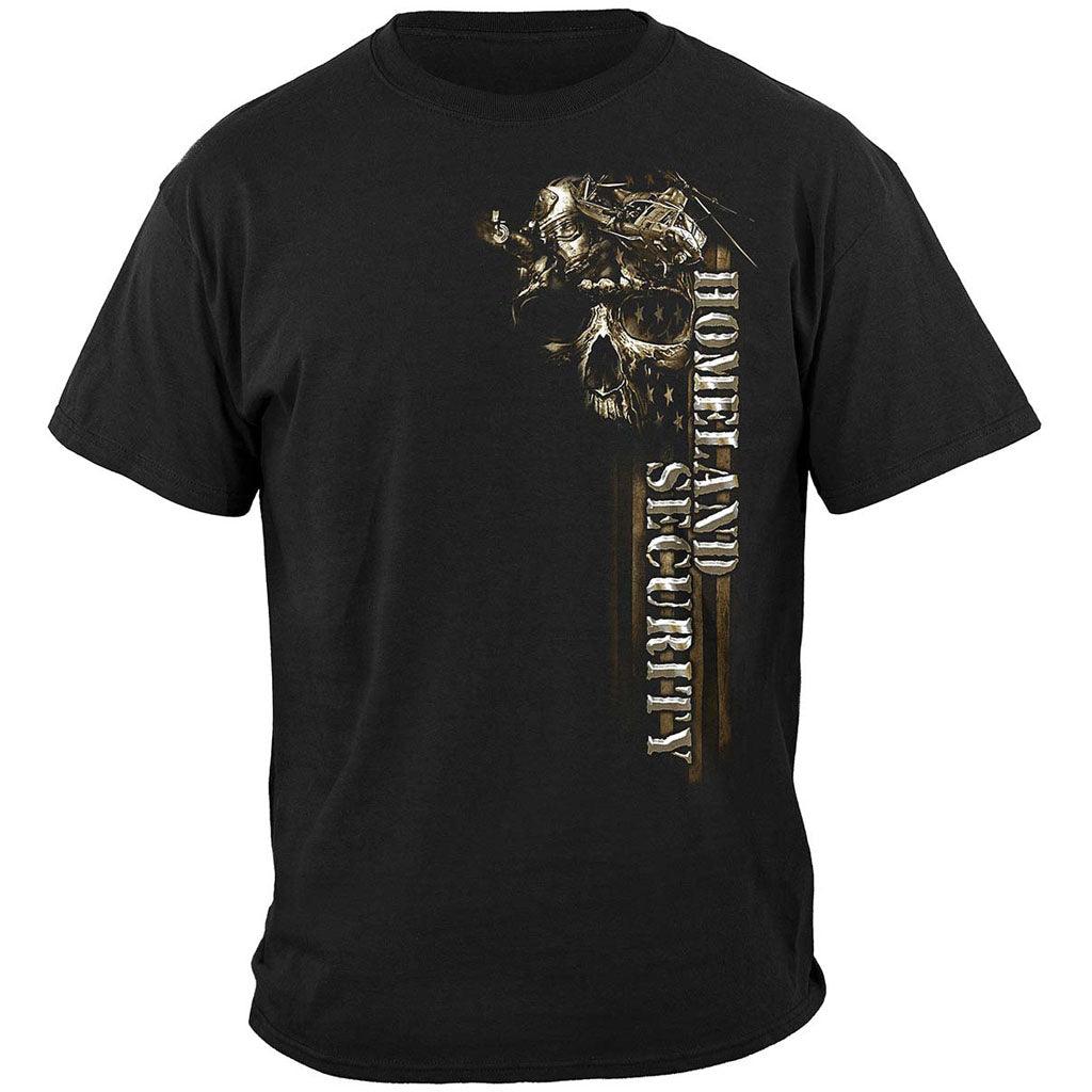 Homeland Security Land Air and Sea Premium T-Shirt - Military Republic