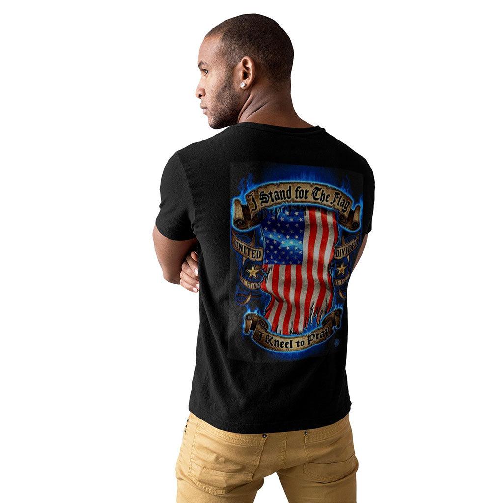 I Stand for the Flag Premium T-Shirt - Military Republic