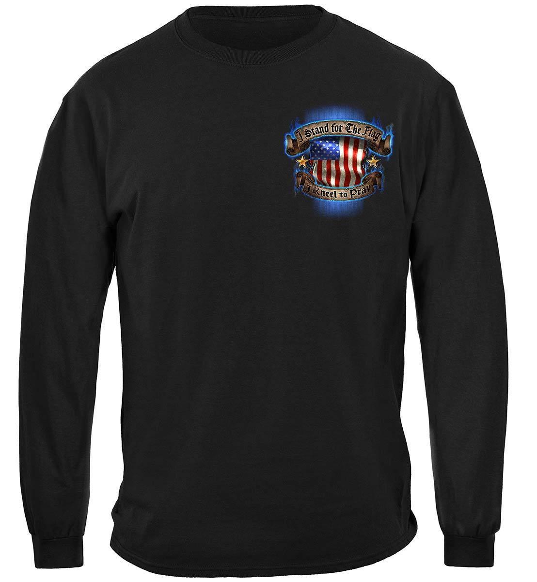 I Stand for the Flag Premium Hoodie - Military Republic