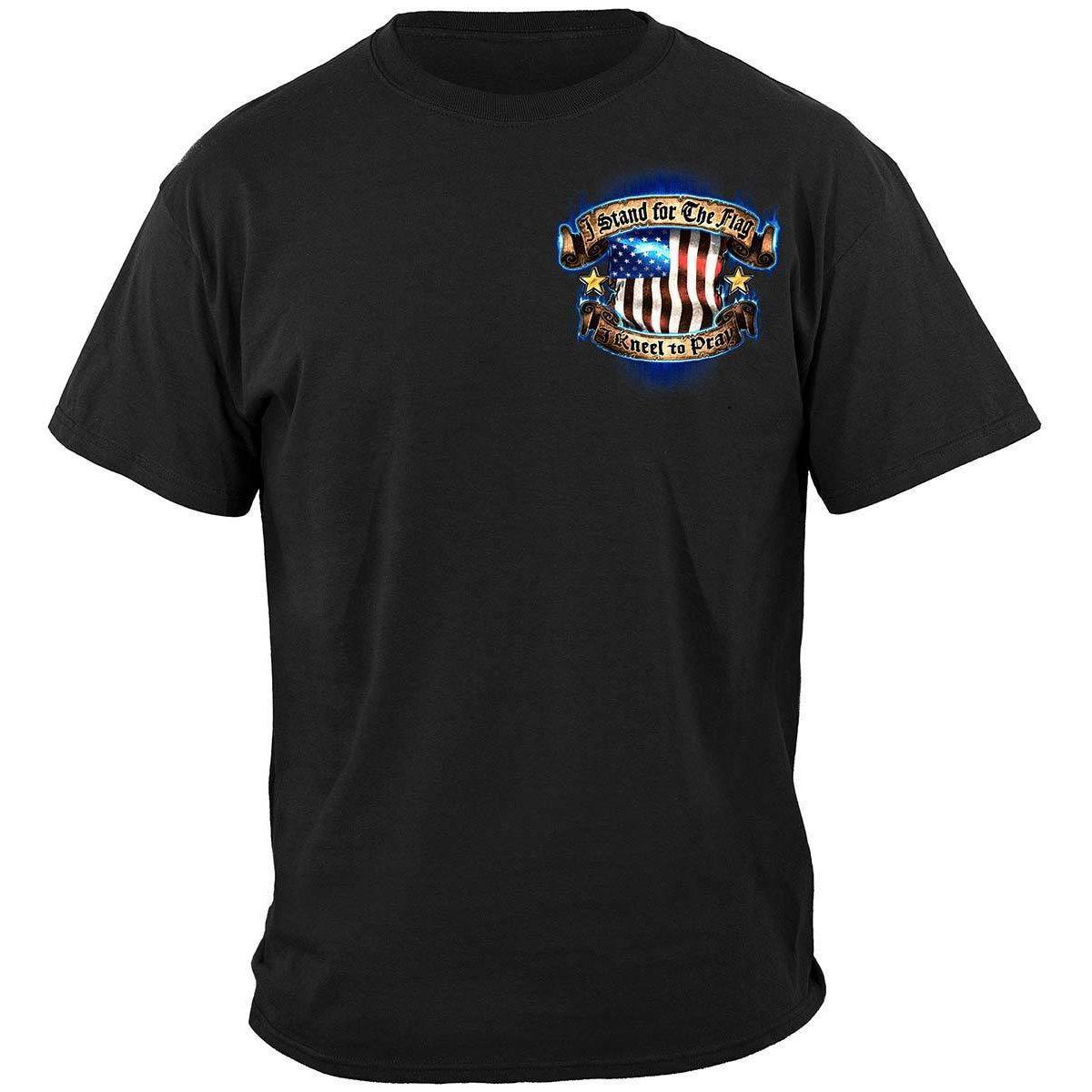 I Stand for the Flag Premium T-Shirt - Military Republic