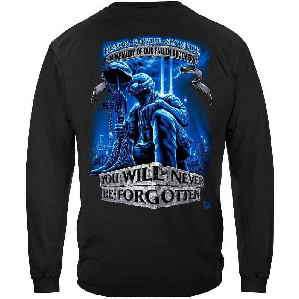 In Memory Of Our Fallen Brothers Hoodie - Military Republic