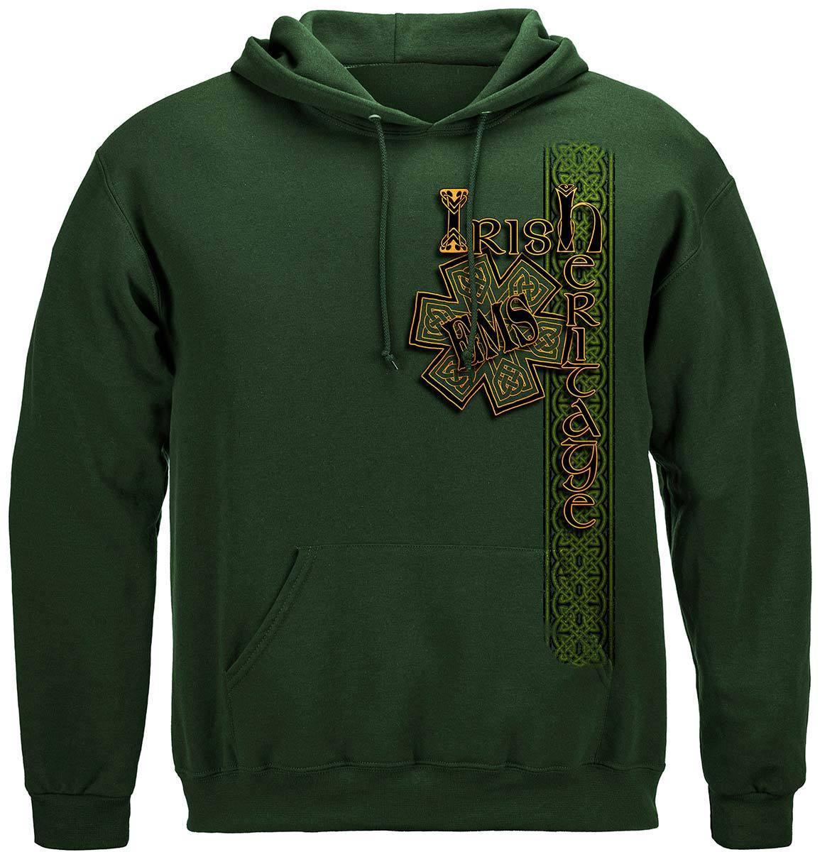 Irish EMS Gold Cross Premium Hoodie - Military Republic