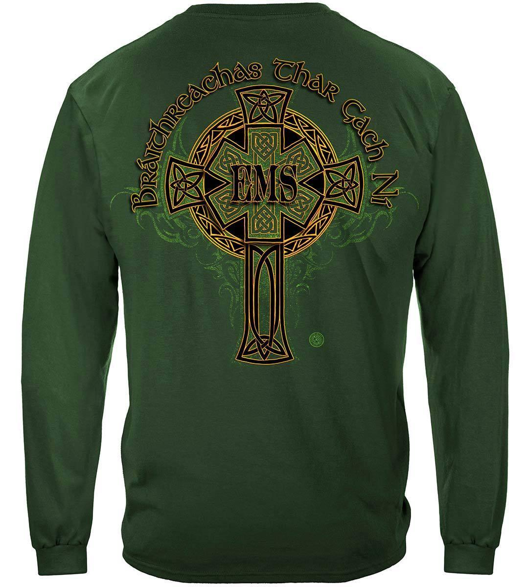 Irish EMS Gold Cross Premium Hoodie - Military Republic