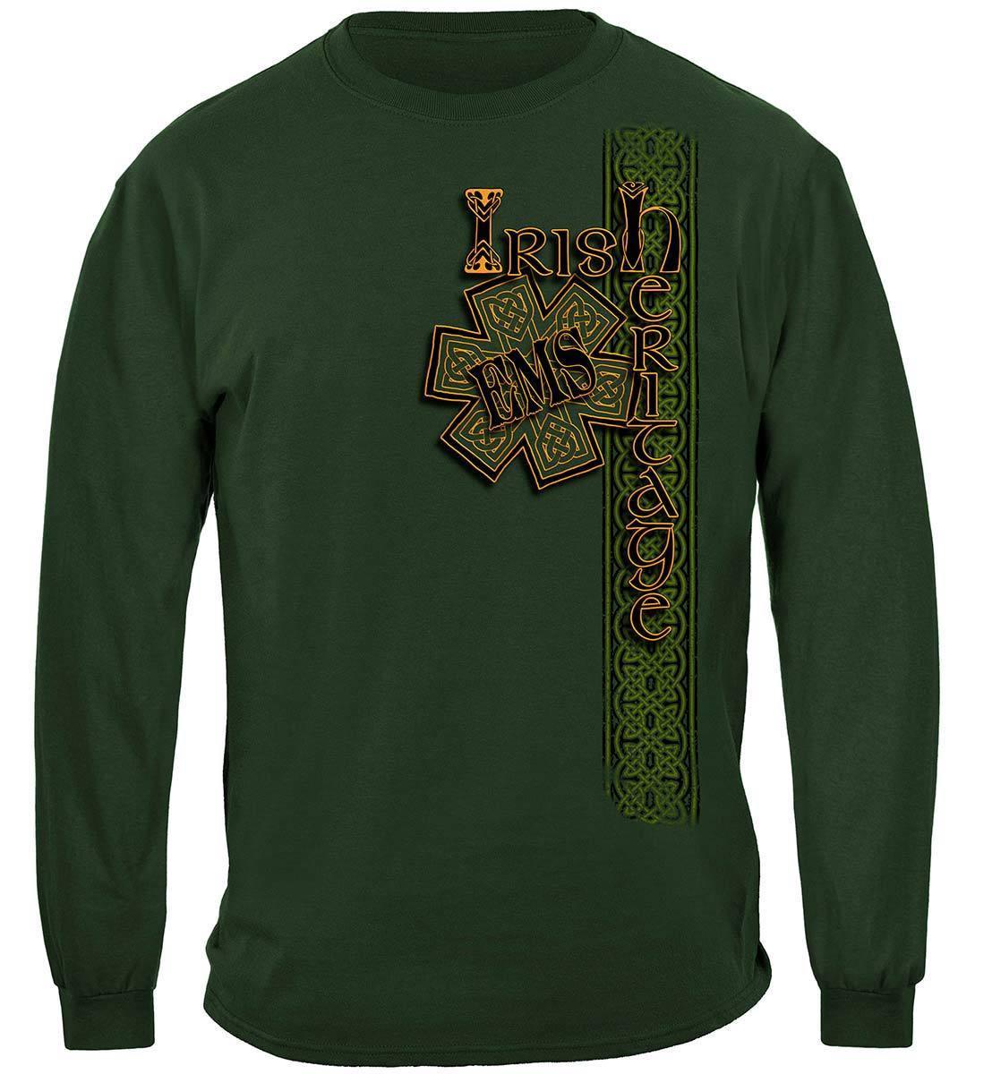 Irish EMS Gold Cross Premium Hoodie - Military Republic
