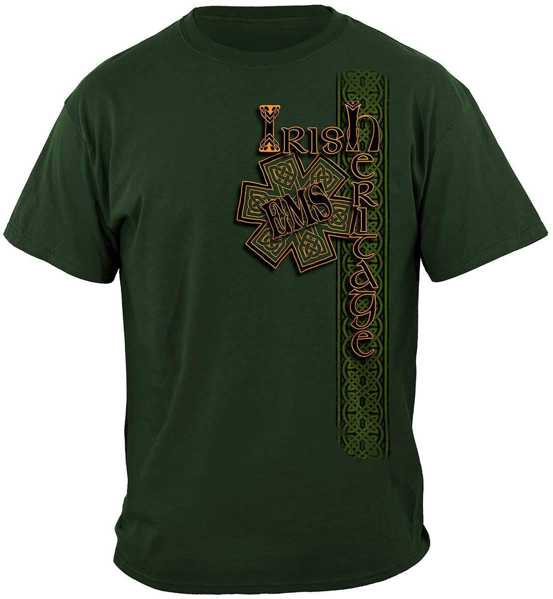 Irish EMS Gold Cross Premium Hoodie - Military Republic