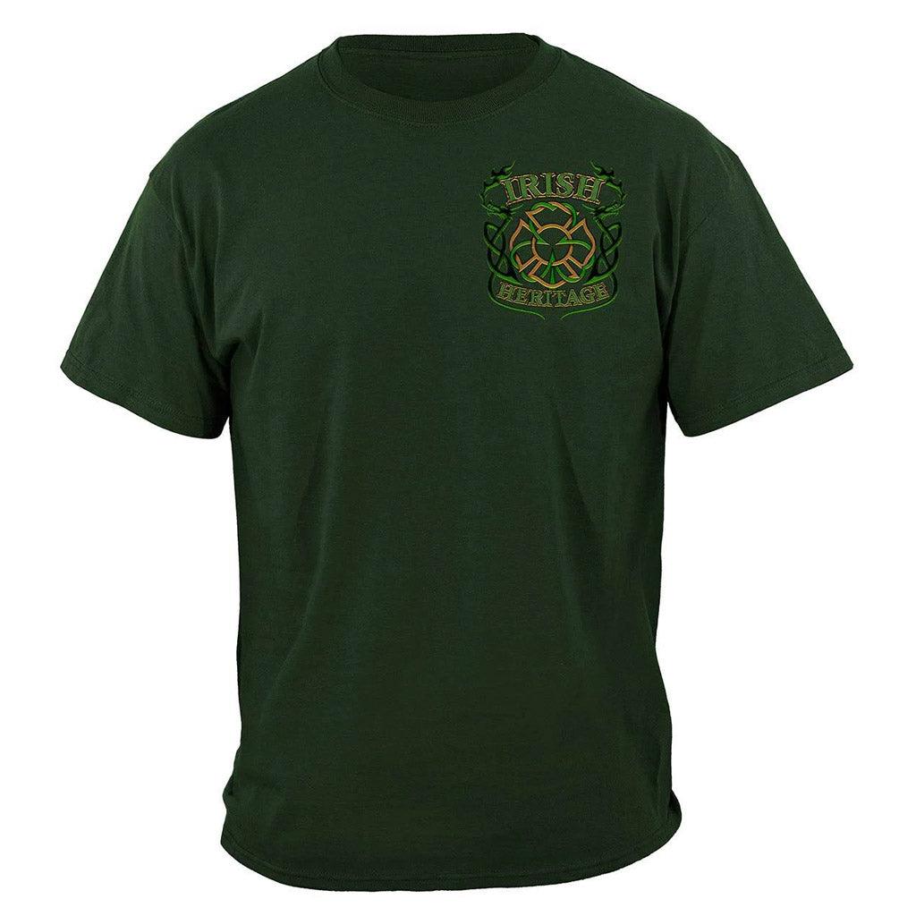 United States Irish Firefighter Premium Long Sleeve - Military Republic