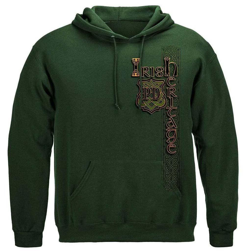 United States Irish Police Gold Cross Premium T-Shirt - Military Republic