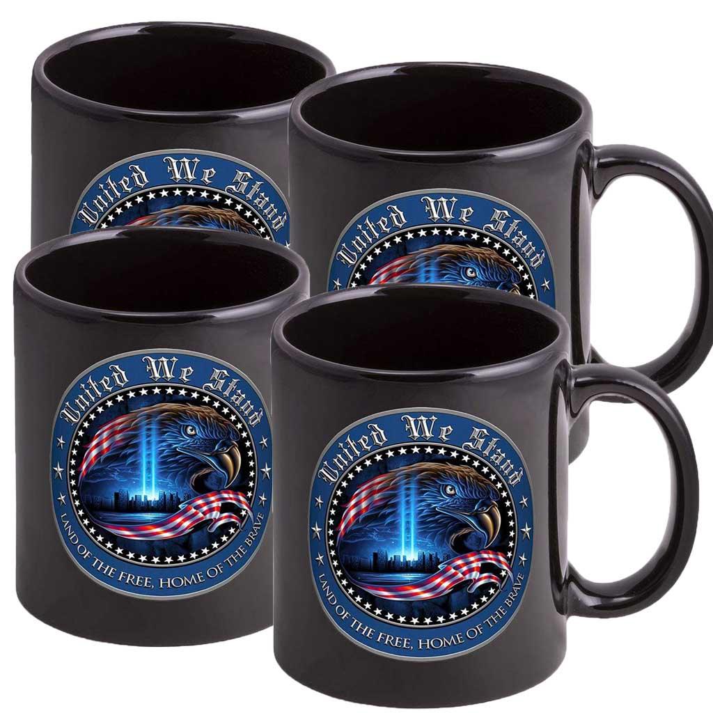 Land of the Free, Home of the Brave Stoneware Mug Set - Military Republic