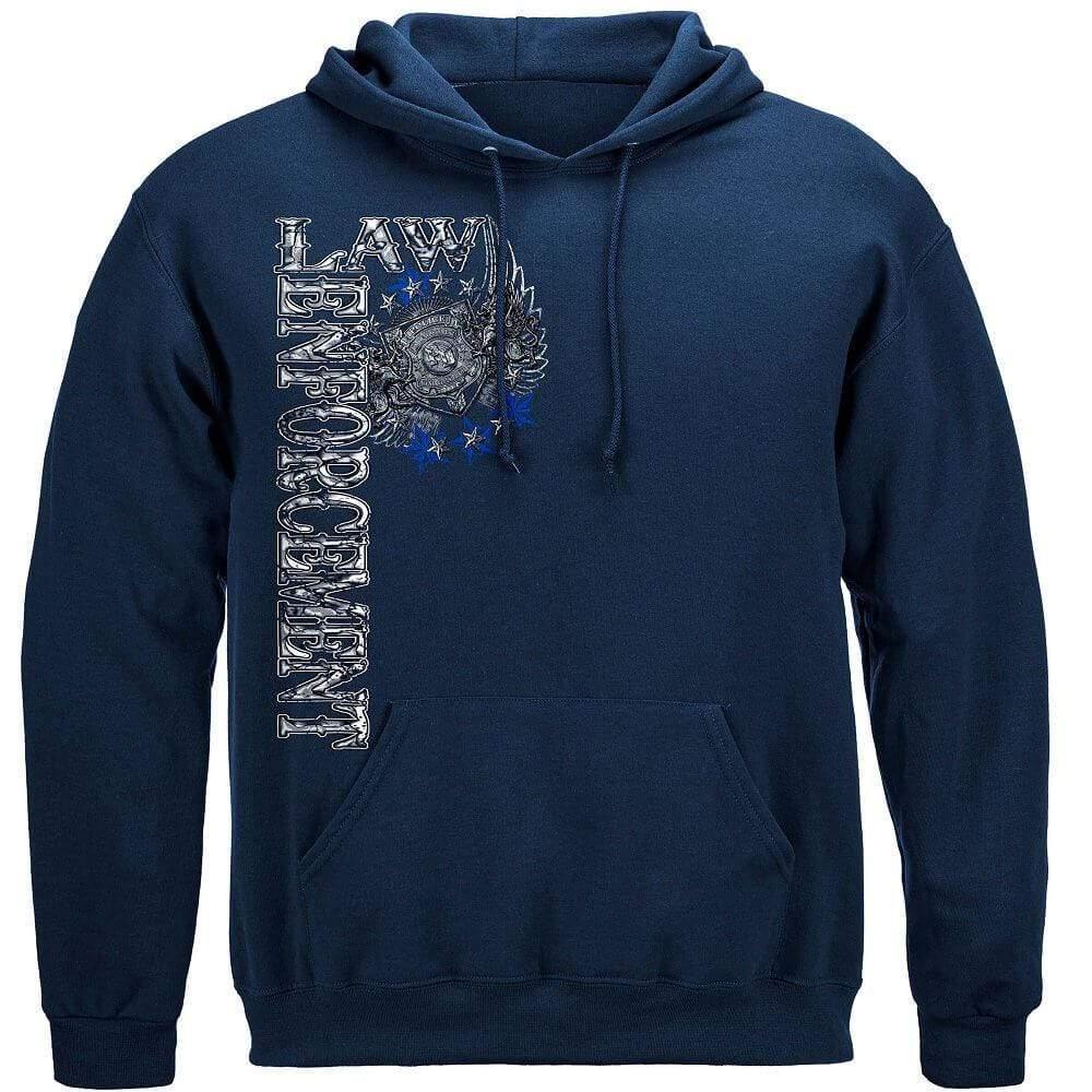 Law Enforcement Elite Breed Law Foil T-Shirt - Military Republic