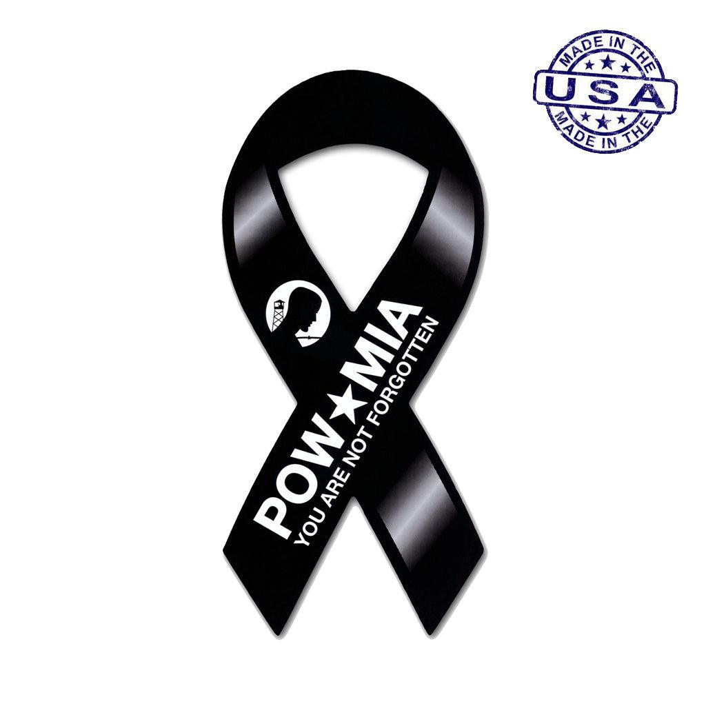 United States POW*MIA You are not Forgotten Magnet (3.88" x 8") - Military Republic